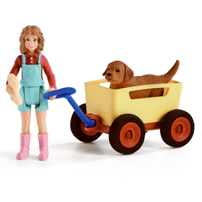 schleich-puppy-wagon-ride-42543