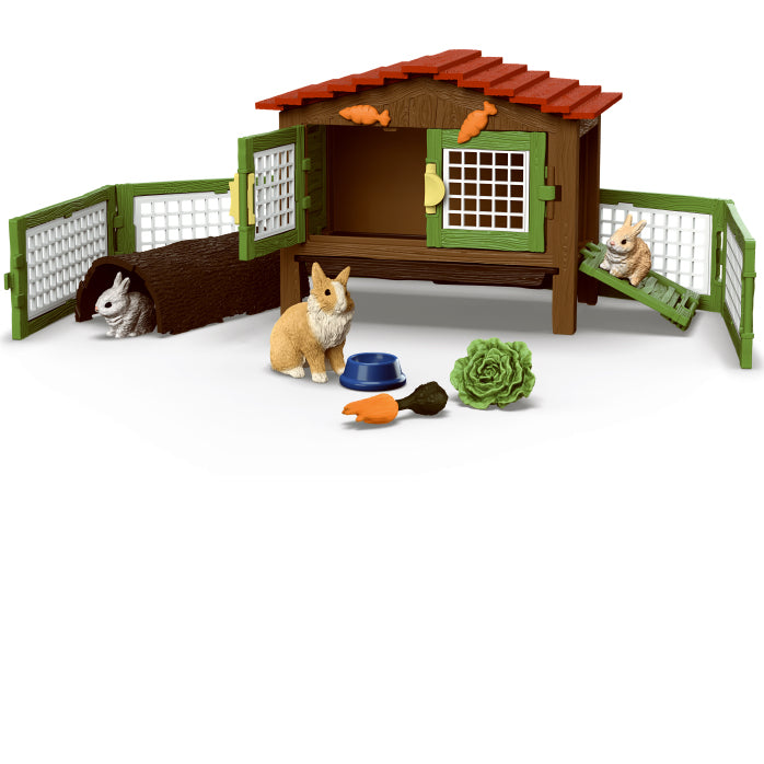 schleich-rabbit-hutch-42728
