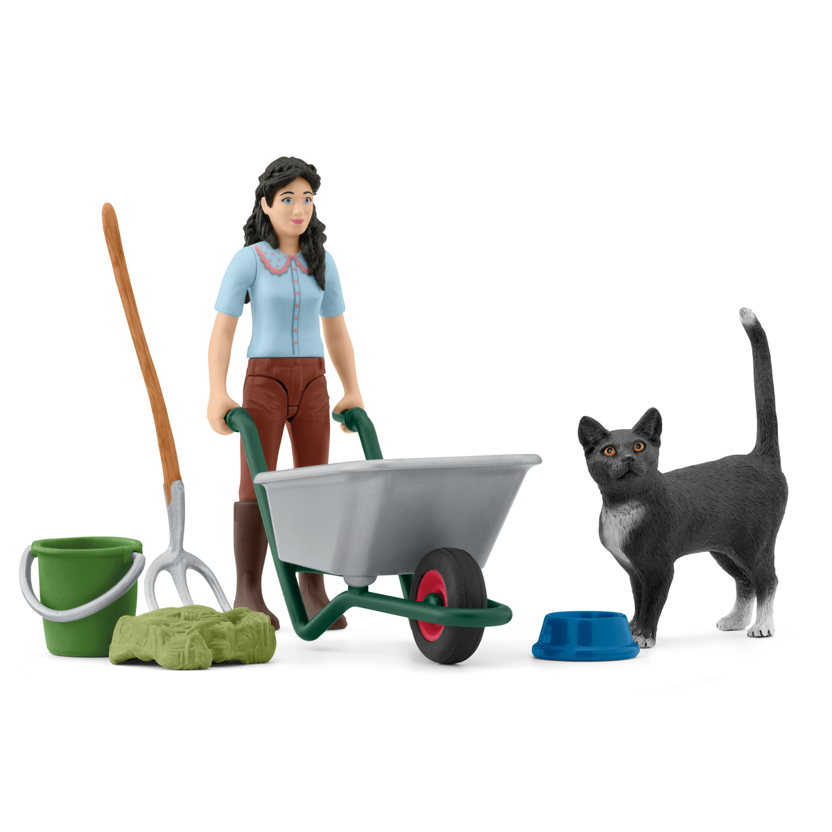 schleich-muck-out-care-set-42747