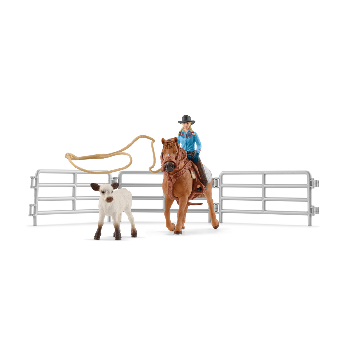 schleich-team-roping-cowgirl-42577