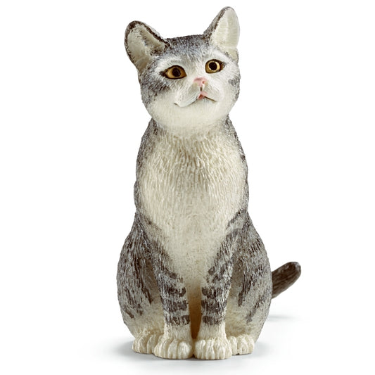 schleich-cat-sitting-13771