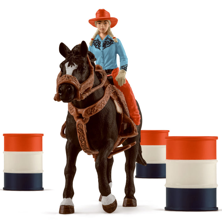 schleich-barrel-racing-cowgirl-42576