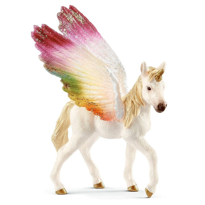 schleich-rainbow-unicorn-winged-foal-70577