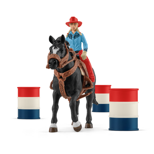 schleich-barrel-racing-cowgirl-42576